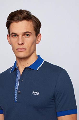 BOSS Paule 4 10234774 01 Camisa de Polo, Navy411, L para Hombre