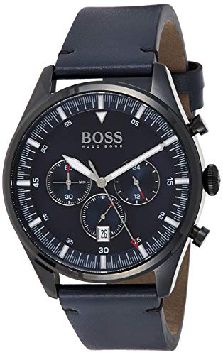 BOSS Reloj Analógico para Hombre de Cuarzo con Correa en Cuero 1513711