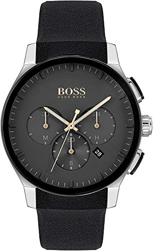 BOSS Reloj para Hombre de Cuarzo con Correa en Silicona 1513759