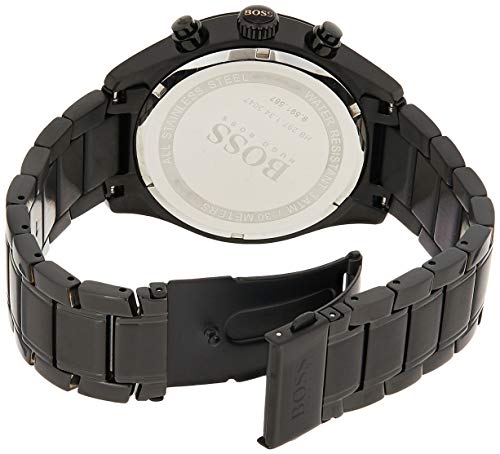 BOSS Watches Reloj Cronógrafo para Hombre de Cuarzo con Correa en Acero Inoxidable 1513578