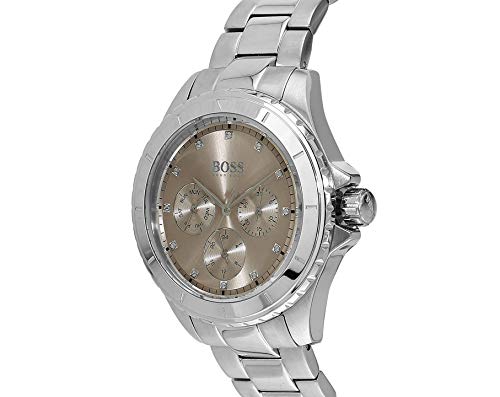 BOSS Watches Reloj Multiesfera para Mujer de Cuarzo con Correa en Acero Inoxidable 1502444