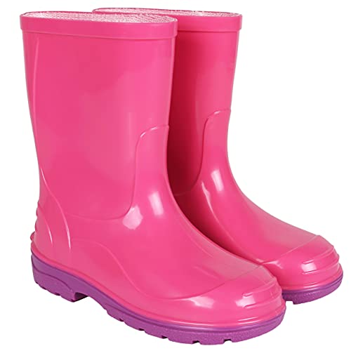 Botas de agua de color rosa con suela violeta Oli LEMIGO 30 EU