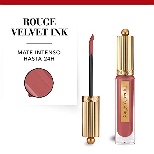 Bourjois Velvet Ink Lip, Labial líquido, Tono 016 - 3.5 ml