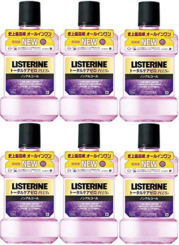 [Bulk Purchase] Quasi-drug Medicinal LISTERINE Mouthwash Total Care Zero Plus 1000mLx6