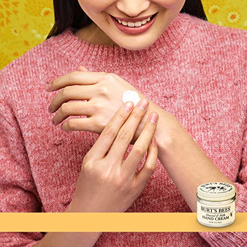 Burt's Bees Crema de manos con leche y almendras, 56.6 g