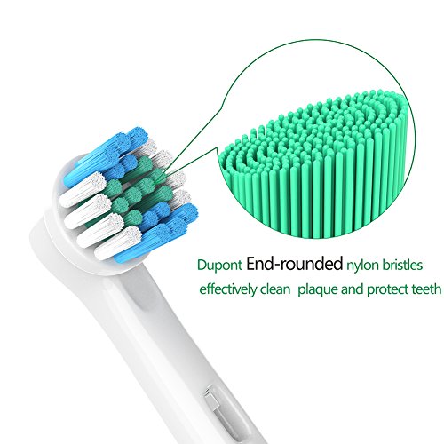 Cabezal de cepillo de dientes para Oral B, paquete de 8, cabezales de cepillo de dientes de repuesto Yanban, compatible con Oral-B, para Braun cepillo de dientes eletrico recargable