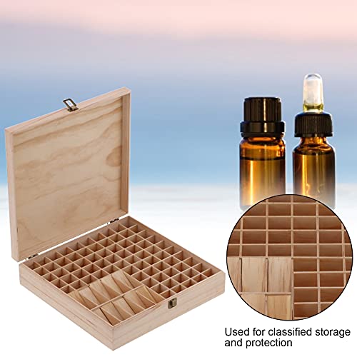 Caja De Aceite Esencial, Caja De Madera De Aceites Esenciales Envases De Aceite Esencial Almacenamiento para Tienda De Maquillaje para Salón De Belleza