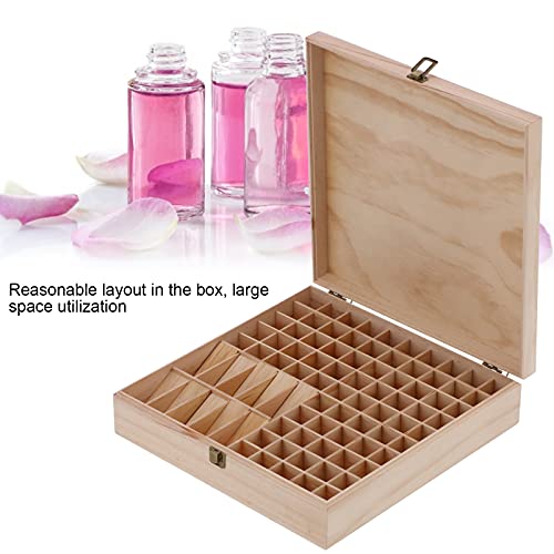 Caja De Aceite Esencial, Caja De Madera De Aceites Esenciales Envases De Aceite Esencial Almacenamiento para Tienda De Maquillaje para Salón De Belleza