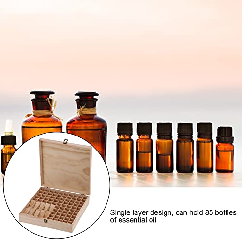 Caja De Aceite Esencial, Caja De Madera De Aceites Esenciales Envases De Aceite Esencial Almacenamiento para Tienda De Maquillaje para Salón De Belleza