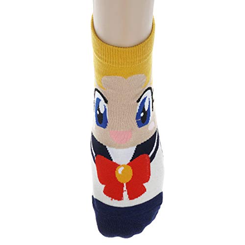 Calcetines para Deporte para los aficcionados de Sailor Moon, 6 Pares