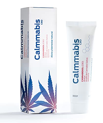 Calmmabis Crema CBD para el Alivio y Bienestar Natural. Contiene CBD, Árnica, Mentol y Apitoxina (100 ml)