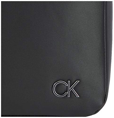 Calvin Klein Bag, Bolsa para Laptop W/Pckt para Hombre, Black, 28 Inches, Extra-Large