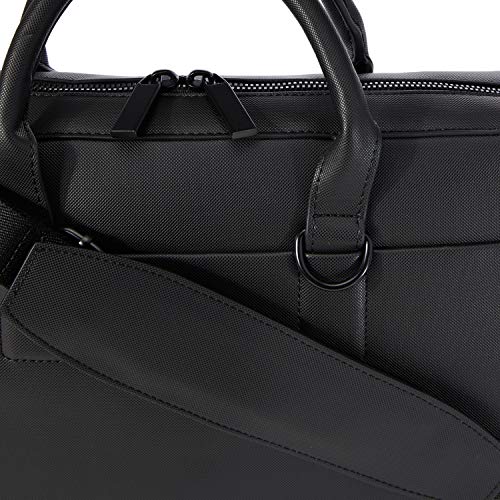 Calvin Klein Bag, Bolsa para Laptop W/Pckt para Hombre, Black, 28 Inches, Extra-Large