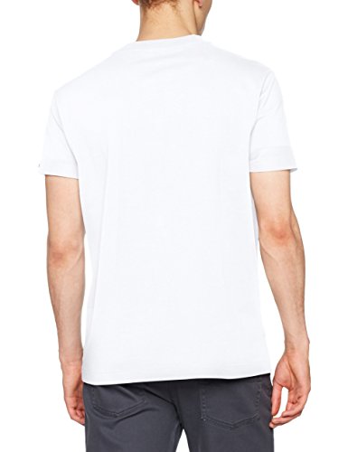 Calvin Klein Blaster 2 Regular Cn tee SS Camiseta, Blanco (Bright White 112), Small para Hombre