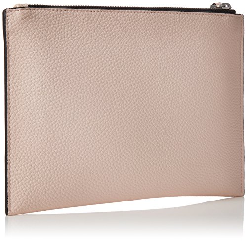 Calvin Klein - Edit Pouch, Organizadores de bolsos Mujer, Pink (Shiny Gunmetal), 1x22x30 cm (B x H T)