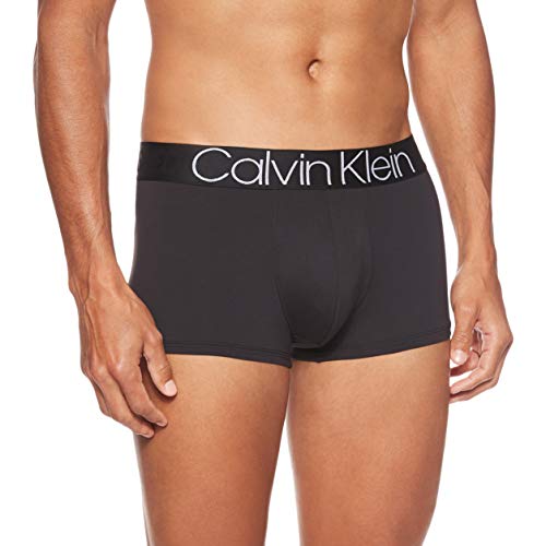 Calvin Klein Low Rise Trunk Bóxer, Negro (Black 001), Medium para Hombre