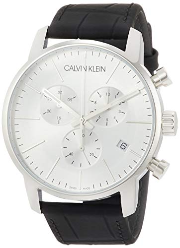 Calvin Klein – Reloj de Pulsera Hombre cronógrafo Cuarzo Acero Inoxidable K2G271 C6