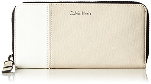 Calvin Klein - Urban Large Ziparound, Carteras Mujer, Gris (Cement), 3x10x20 cm (B x H T)