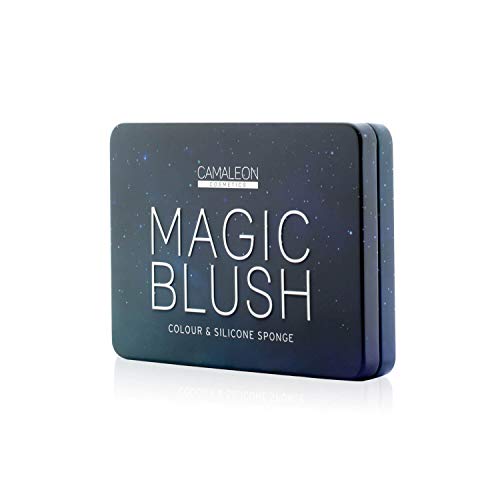 Camaleon Cosmetics, Magic Blush Color Azul, 1 Unidad, 4gram