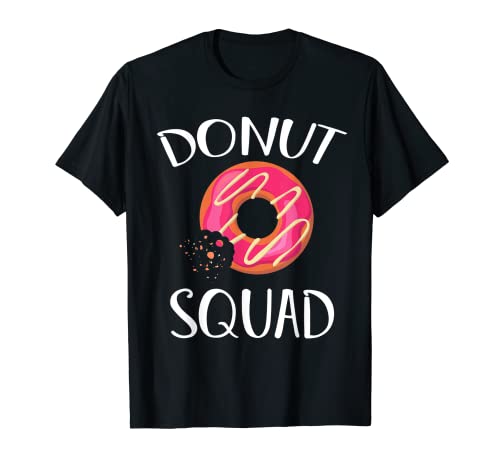 Camisa de Donut Squad para el amante de las donas divertido regalo de día Camiseta