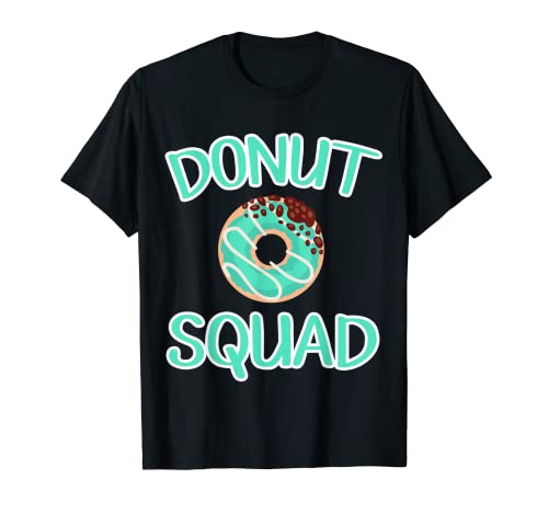 Camisa de escuadrón de donas de menta y chocolate para donut amante Camiseta