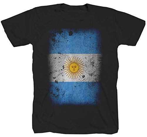 Camiseta de manga corta Argentina Ultras Ultra Buenos Aires Boca Juniors River Plate negra Negro S