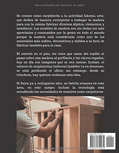 CARPINTERÍA EN CASA, 6 LIBROS EN 1. ENCICLOPEDIA ILUSTRADA: Aprenda a fabricar Cocinas Empotradas, Muebles de Sala, Escritorios, Casas de Madera, Casas Para Mascotas y Muebles de Bambú.