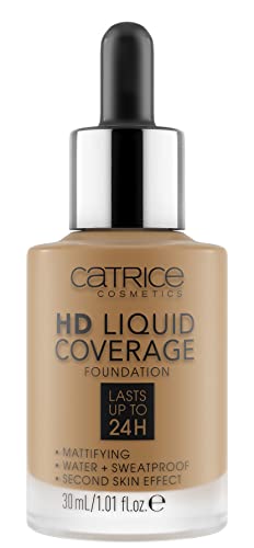 Catrice - Base de Maquillaje HD Cobertura Líquida 002 - Base de Maquillaje HD Liquid Coverage - 080