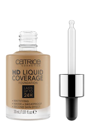 Catrice - Base de Maquillaje HD Cobertura Líquida 002 - Base de Maquillaje HD Liquid Coverage - 080