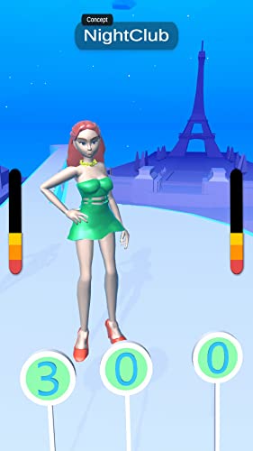 Catwalk girl beauty body fashion race for battle run to dressup & win show this makeover games 2021.Enoy catwalk hair race with body runner bounce project challenge to collect cash on bridge 3d game