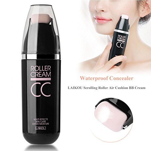 CC Cream, Scrolling Roller Air Cushion BB Cream Corrector impermeable Cosméticos de maquillaje para la cara(1#)