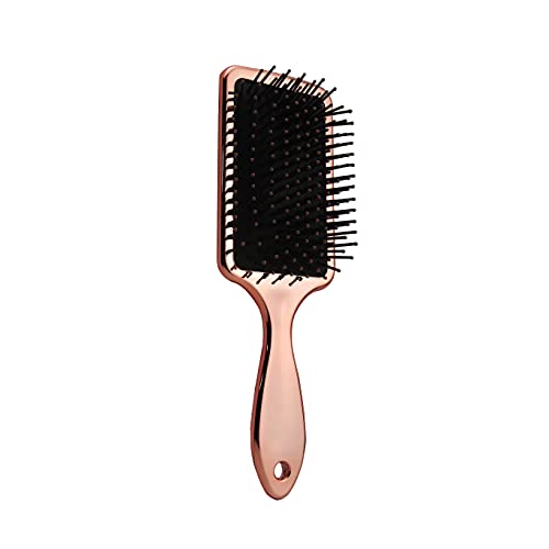 Cepillo de Pelo,Desenredante para Cabello,para Cabello Largo,Pelo Redondo,Cabello Rizado,Cabello Mojado,Pelo Profesional (Rosa Dorado)