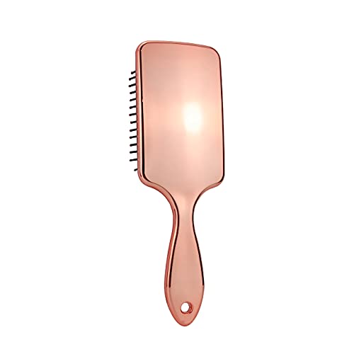 Cepillo de Pelo,Desenredante para Cabello,para Cabello Largo,Pelo Redondo,Cabello Rizado,Cabello Mojado,Pelo Profesional (Rosa Dorado)