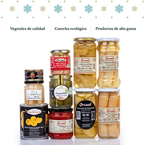 Cesta Navidad de regalo Lote Riojano gourmet / Cestas de Navidad para regalar / Lotes originales de La Rioja de productos gourmet vino tinto Rioja verdejo conservas cava embutidos