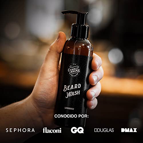 Champú para la barba - Para la limpieza de la barba - Champú y jabón para hombres - Champu barba hombres - Acondicionador masculino para el cuidado de la barba