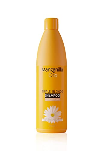 Champú Triple Blonde con aceite de Argán, Queratina y Extracto de Manzanilla 400 ml