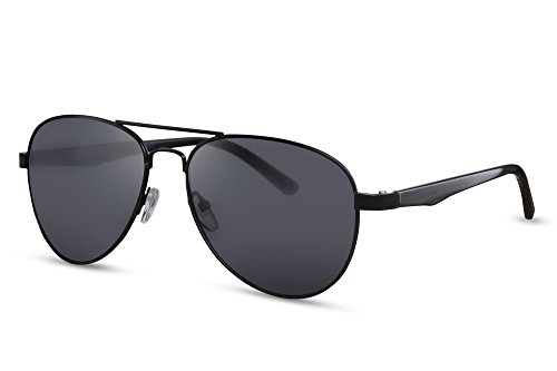 Cheapass Gafas de Sol Piloto UV400 Montura Metálica Top Gun Hombre Mujer