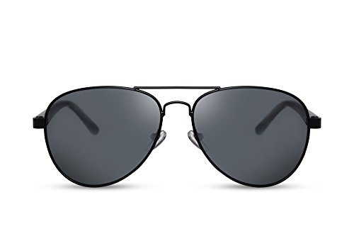 Cheapass Gafas de Sol Piloto UV400 Montura Metálica Top Gun Hombre Mujer