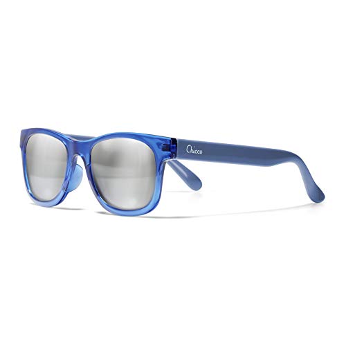 Chicco Azul 2 años Gafas de Sol Infantiles, Verde Transparente, 36 m+ Unisex niños