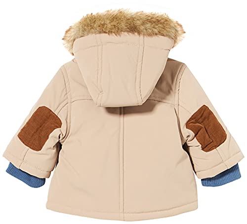 Chicco Parka con Disegno Interno di Panda. Anorak, Natural, 50 para Bebés