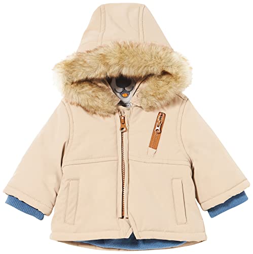 Chicco Parka con Disegno Interno di Panda. Anorak, Natural, 50 para Bebés