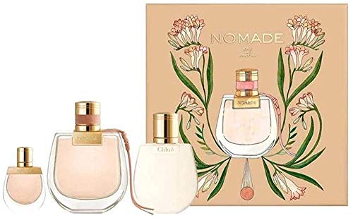 Chloé Set Nomade EDP. 75ML B.Lotion 100ML.+Mini 5ML.SP, Zapatillas Unisex Adulto, Negro, Una Talla