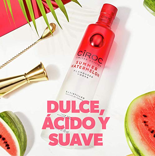 Cîroc Watermelon - Vodka francés con sabor a sandía Edición limitada, 70 cl