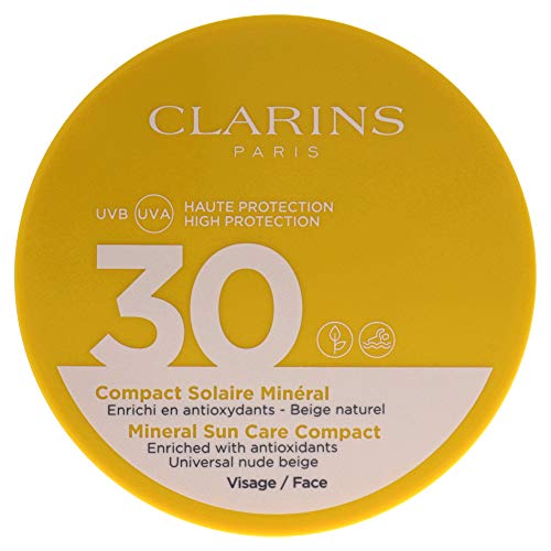 Clarins 57934 Solucion Rostro Compact Minera Alta Proteccion Tono Beige Uvb 30, 11.5 ml