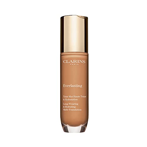 Clarins Everlasting Base de Maquillaje Fluida, 113C-Chestnut, (30 mililitros)