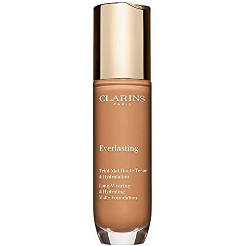 Clarins Everlasting Base de Maquillaje Fluida, 113C-Chestnut, (30 mililitros)