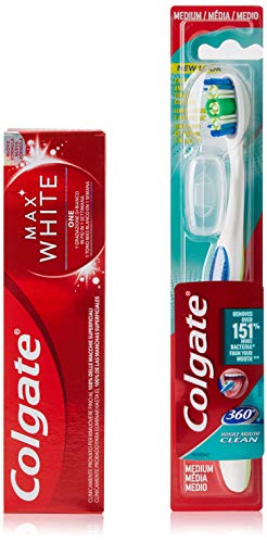 Colgate Colgate Dent. 75 Ml Max White One X J.12Ud+12 Cepillos S/C** - 75 ml