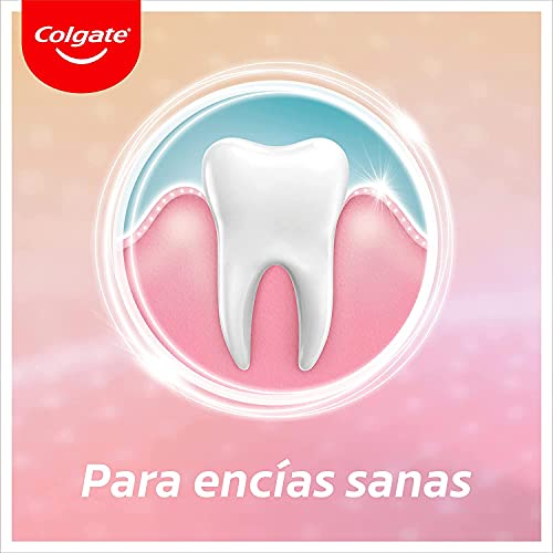 Colgate Encías Revitalizante Fortificante, Pasta de Dientes, Protección Encías, Cuidado Diario Antibacteriano, Pack 3 Uds x 75ml