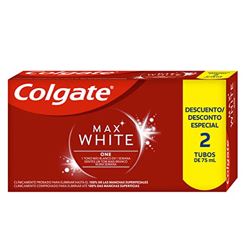 Colgate Max White One Pasta de Dientes, 2 x 75ml