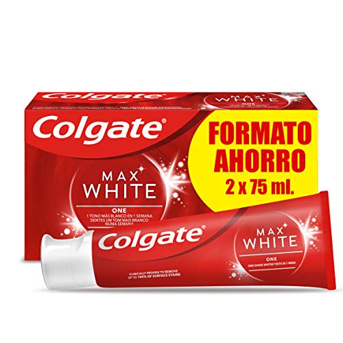 Colgate Max White One Pasta de Dientes, 2 x 75ml